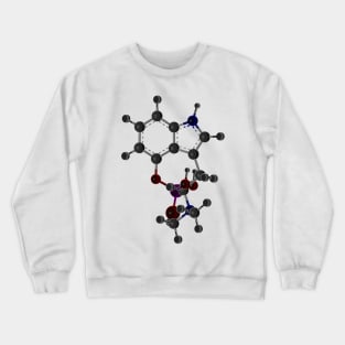 Psilocybin Molecule Crewneck Sweatshirt